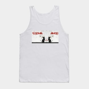 Fitzrovia Rat mirror image Tank Top